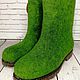 Valenki Juicy Greens. Felt boots. tolkovalenki. Online shopping on My Livemaster.  Фото №2