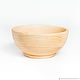 Order Deep wooden cedar soup plate 18 cm. T83. ART OF SIBERIA. Livemaster. . Plates Фото №3