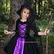 Traje de bruja, Carnival costumes for children, Moscow,  Фото №1