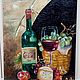Miniature oil painting 'Evening of Provence' 15/10, Pictures, Moscow,  Фото №1