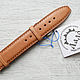Stitched Leather Watch Strap 20mm. Watch Straps. LadO Watch Straps (novgorodsky). My Livemaster. Фото №6
