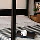 Заказать Кровать с балдахином black. Мебель LoftCO. Мебель на заказ. Дуб, ясень, бук, карагач. Ярмарка Мастеров. . Кровати Фото №3