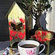 Чайный домик и набор подставок "Маковое поле", Домики, Москва,  Фото №1