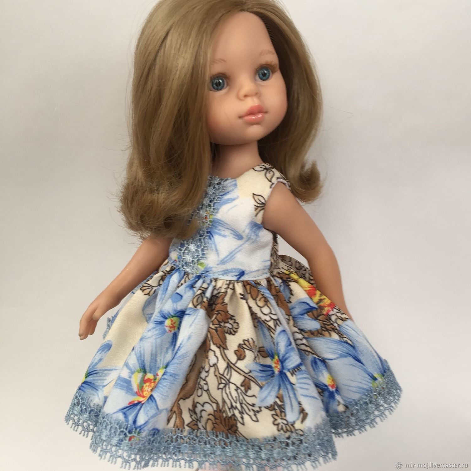 Нарядное платье для куклы
