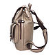 Order  Backpack Leather Unisex Beige Ever Mod. R. 35-152. Natalia Kalinovskaya. Livemaster. . Backpacks Фото №3