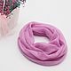 Snudy: Snood knitted kid Mohair ice rose snood women's scarf. Snudy1. Scarfland. Online shopping on My Livemaster.  Фото №2