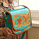 Order Women's leather bag 'Classic medium' - turquoise. schwanzchen. Livemaster. . Classic Bag Фото №3