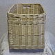 Wicker basket for toys. Box for storage. Storage Box. Elena Shitova - basket weaving. My Livemaster. Фото №4