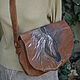 Art shoulder bag 'Unicorn', Crossbody bag, Chernomorskoe,  Фото №1