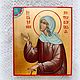 Xenia Of Petersburg.Miniature hand painted icon. Icons. svetmiru. Online shopping on My Livemaster.  Фото №2