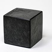 Сувениры и подарки handmade. Livemaster - original item Cube of shungite polished 10 cm amulet, home decor. Handmade.