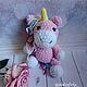 Soft toys: Unicorn crochet, Stuffed Toys, Ulyanovsk,  Фото №1