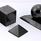 Gift set of shungite stone 3 cm ball, cube, pyramid, Stones, St. Petersburg,  Фото №1