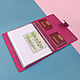Folder organizer for documents A5 format new. Cover. Leather Collection. My Livemaster. Фото №4