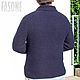 Jackets: Men's cardigan blue wool 'Cardigano'. Sweatshirts for men. xelga88. Online shopping on My Livemaster.  Фото №2