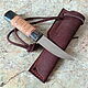 Knife 'Tundra-1' Yakut 95h18 birch bark. Knives. Artesaos e Fortuna. My Livemaster. Фото №6