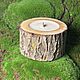  Свечи в деревянном подсвечнике. Свечи. Jucika.candle. Ярмарка Мастеров.  Фото №8