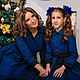 Фэмили лук "Платья-рубашки для двух Леди". Платья. Александра Майская. Интернет-магазин Ярмарка Мастеров.  Фото №2