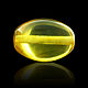Olive-amber7h9 mm - lemon transparent-Drilled - Real. Beads1. Амбер Бутик янтарь украшения. Online shopping on My Livemaster.  Фото №2