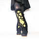boots: Fur boots with contrasting embroidery - limited edition. High Boots. Febe-handmade. My Livemaster. Фото №6