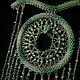 Ловец снов и света "Апрельский дождь" из бисера и бусин. Ловцы снов. ShierraLynx. Ловцы снов и украшения. Интернет-магазин Ярмарка Мастеров.  Фото №2