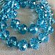 beads: ' Just blue' crystal beads. Beads2. ukrasheniyalise (UkrasheniyaLise). My Livemaster. Фото №4