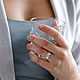 Серебряное кольцо Faceted Ring. Кольца. Bismarckshop. Ярмарка Мастеров.  Фото №4