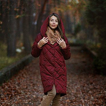 Пуховик из верблюжьей шерсти Max Mara – купить на Ярмарке Мастеров ...