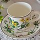 Заказать Винтаж: Чашка с блюдцем для мокко / эспрессо. Botanica, Villeroy & Boch. Винтажная посуда из Германии. Ярмарка Мастеров. . Кухонная утварь винтажная Фото №3