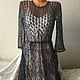 Dress 'Beautiful Nymph' handmade. Dresses. hand knitting from Galina Akhmedova. Online shopping on My Livemaster.  Фото №2