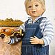 Винтаж: Кукла мальчик kim фарфор бисквитного обжига раритет 135/500. Куклы винтажные. Bloschka19. Ярмарка Мастеров.  Фото №6