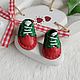 Boots for Doll Princess Disney colour-christmas 20mm, Clothes for dolls, Novosibirsk,  Фото №1
