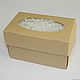 Заказать Коробка eco-крафт 16x10x10 см, с окном, для капкейков. Master-Pack. Ярмарка Мастеров. . Коробки Фото №3