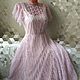 Openwork dress 'Yoke-3' handmade, Dresses, Dmitrov,  Фото №1