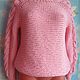 Sweater pink. Sweaters. Galina-Malina (galina-malina). Online shopping on My Livemaster.  Фото №2