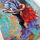 Dance, dancing couple tango oil painting, dance for two. Pictures. Vladyart. My Livemaster. Фото №5