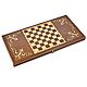 Backgammon 'Black Horse' big 60, Harutyunyan. Backgammon and checkers. H-Present more, than a gift!. My Livemaster. Фото №4