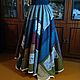 Long patchwork boho chic maxi skirt, Skirts, Kolpino,  Фото №1
