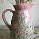 Кувшин керамический. Кувшины. Dar.ceramica (daria-rasputina). Интернет-магазин Ярмарка Мастеров.  Фото №2