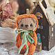 Тыковка. Тедди Мишка 8 см/ Teddy Bear. Мишки Тедди. Cozy Josie. Ярмарка Мастеров.  Фото №7