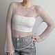 Заказать Хлопковая паутинка крупной вязки. tendre_knit. Ярмарка Мастеров. . Кофты-сетки Фото №3