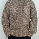 Copy of Copy of Copy of Copy of Sweater 100% wool. Mens sweaters. Sheep and goat skins. Online shopping on My Livemaster.  Фото №2