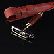 Inspiration Fountain Pen (bloodwood and ebony). Handle. pen4pleasure. Online shopping on My Livemaster.  Фото №2