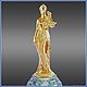 Statuette for interior 'Themis' z542, Figurines in Russian style, Chrysostom,  Фото №1