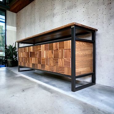 Мебель лофт на заказ - купить мебель в стиле LOFT в Дизайн мастерской RIDS
