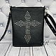 Crossbody bag with cross. Crossbody bag. Lyurom Studio. My Livemaster. Фото №4