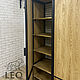 Шкаф из массива дуба лофт на заказ LF-880. Шкафы. Leo-loft. Ярмарка Мастеров.  Фото №4