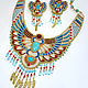 Egypt. Egyptian necklace Amazon. Necklace. Handmade jewelry - Ulyana Moldovyan. My Livemaster. Фото №5
