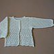 Openwork jacket with a wide border, Sweatshirts for children, Moscow,  Фото №1