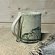 Кружка Rustic Fog 350 ml. Кружки и чашки. Влад Суровегин Rustic Fog. Интернет-магазин Ярмарка Мастеров.  Фото №2